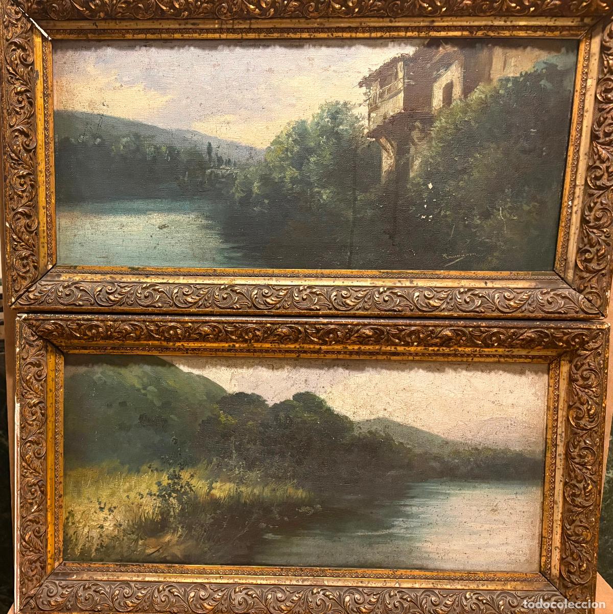 Arte: Paisajes por Fernando Garc&iacute;a Camoyano ( Badajoz 1867-Santander 1930)