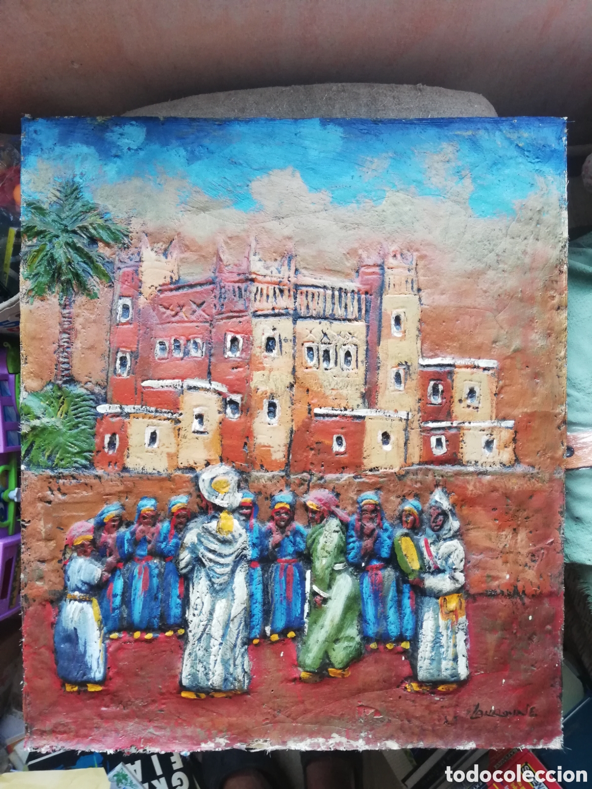 Arte: 2 cuadros de Mohamed Lakroune