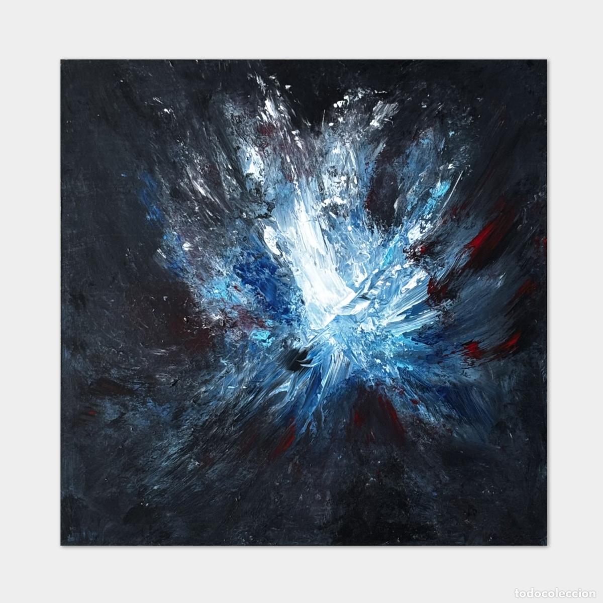 Arte: &rdquo;Splash&rdquo; &mdash; I. Mun&aacute;rriz &mdash; Acr&iacute;lico sobre tabla, firmado