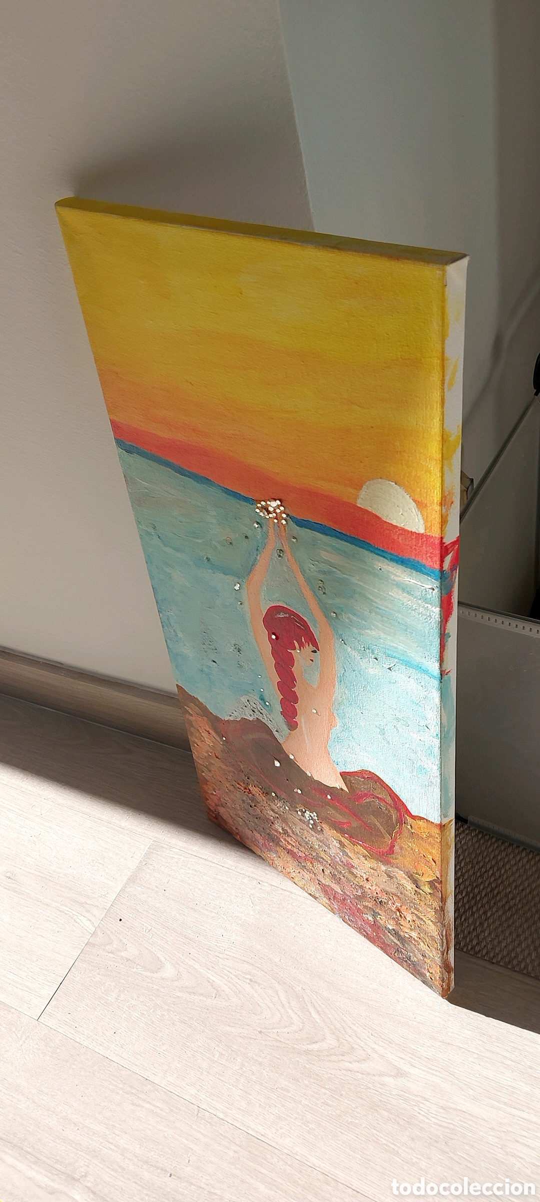 Arte: Cuadro &oacute;leo &rdquo;CONJURO&rdquo; 30 x 60 - Foto 2