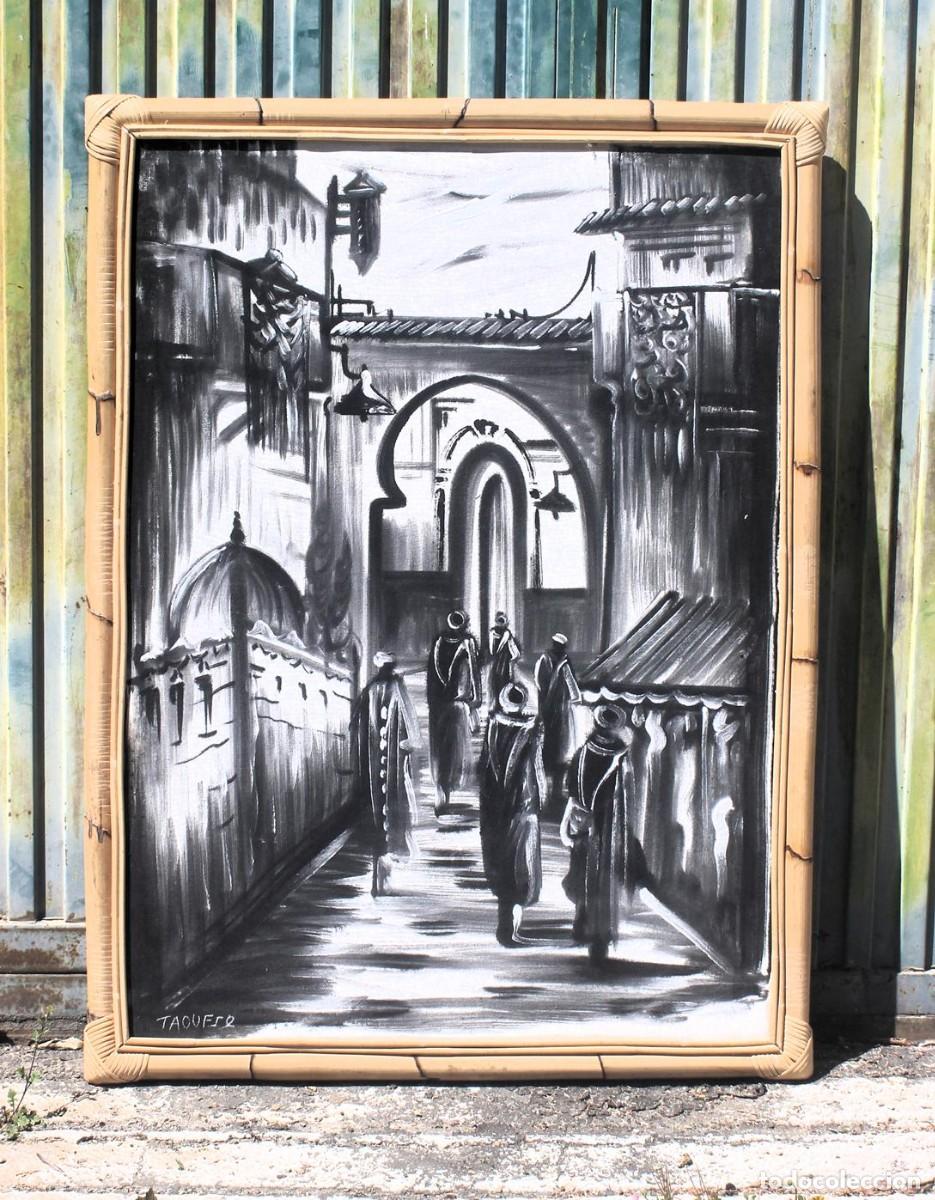 Arte: Escena arquitect&oacute;nica marroqu&iacute; - Obra de arte