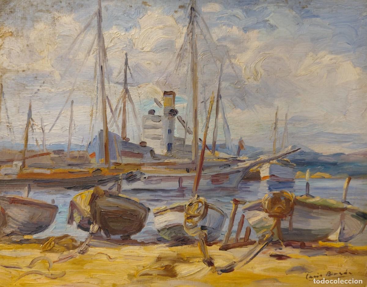 Arte: Casimiro &rdquo;Casio&rdquo; Boada (1888-1980). Palam&oacute;s (1942). &Oacute;leo sobre cart&oacute;n.