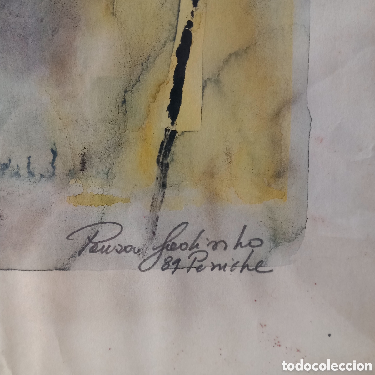 Arte: Cuadro moderno t&eacute;cnica mixta - Foto 5