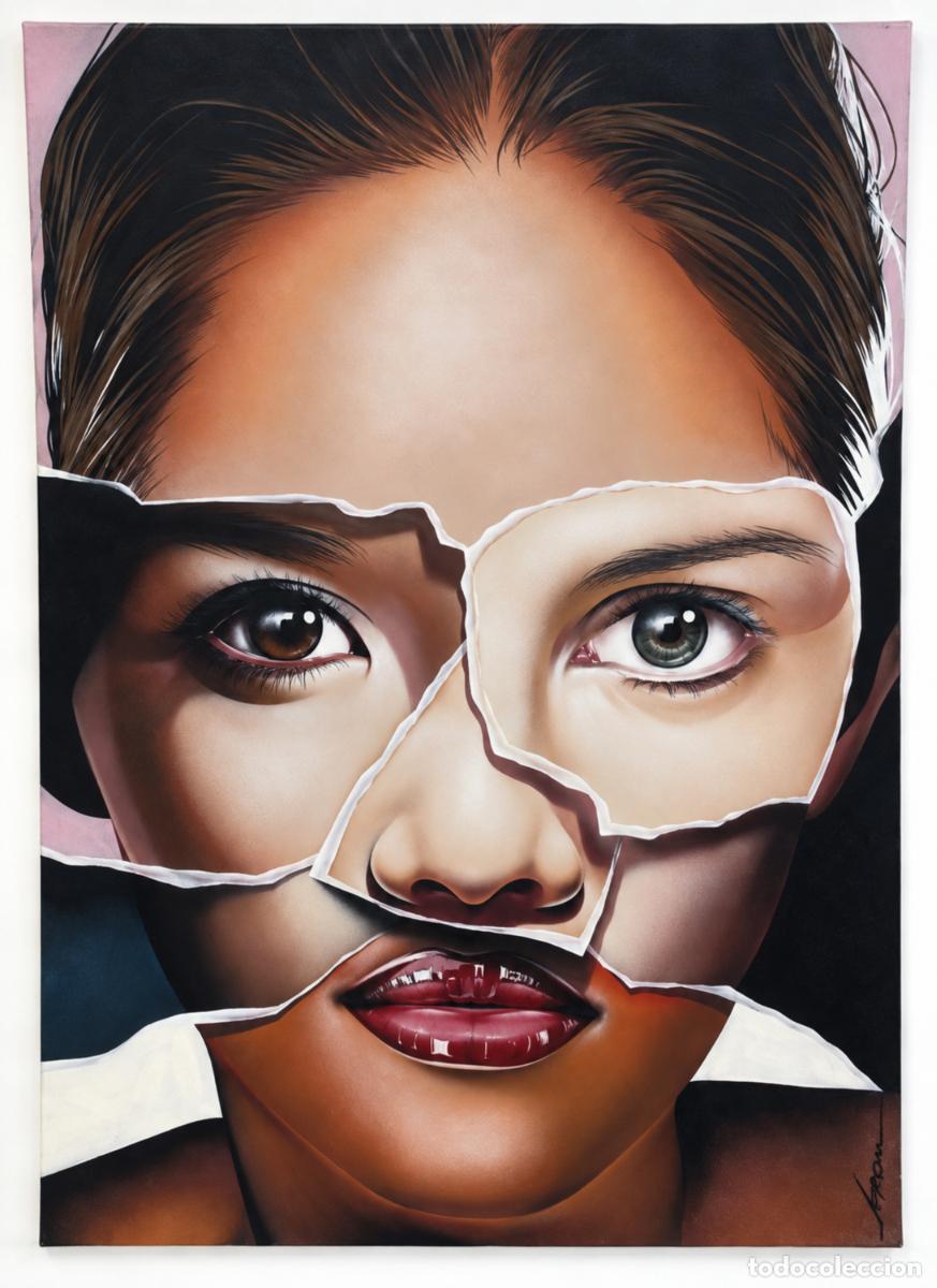 Art: JEROME - TROZOS, 2022 - 1,30 X 1,95 CM - OLEO LIENZO - JORGE ALCOLEA CONTEMPORARY ART