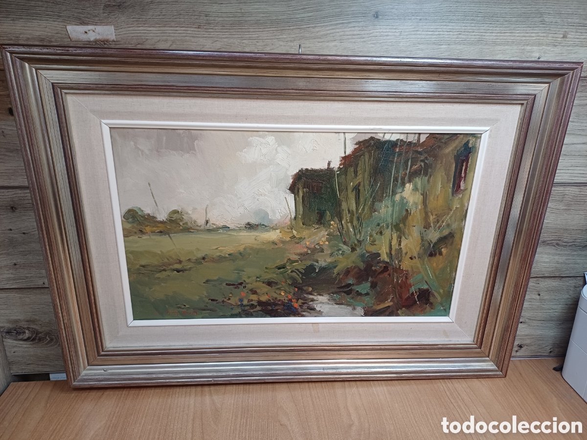 Arte: OLEO SOBRE TELA, JUNCOSA ROSELL&Oacute;, PAISAJE