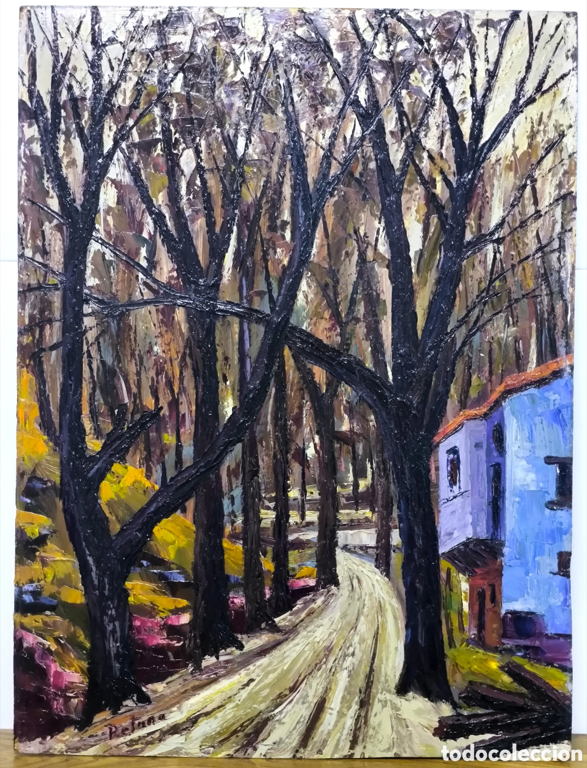 Arte: GRAN CUADRO DE PAMPLONA. RETANA PINTOR