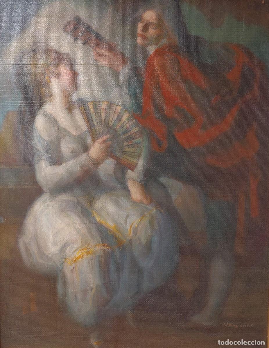 Kunst: Vicente Navarro (1888-1979). Artistas. &Oacute;leo sobre tablex.