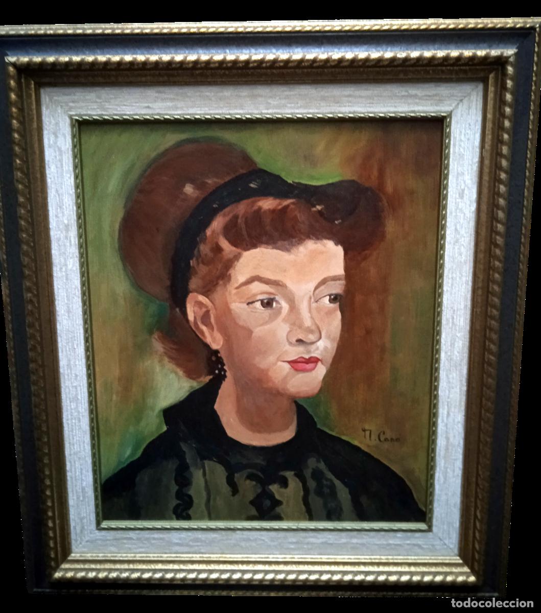 Kunst: Antonio Cano Correa (1909&ndash;2009): COPIA O VERSI&Oacute;N DEL RETRATO DE JOVEN DE EDGAR DEGAS.