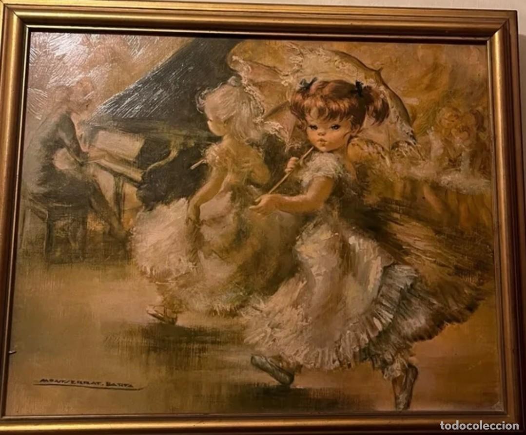 Arte: Dos cuadros de Montserrat Barta - Bailarinas - Foto 2