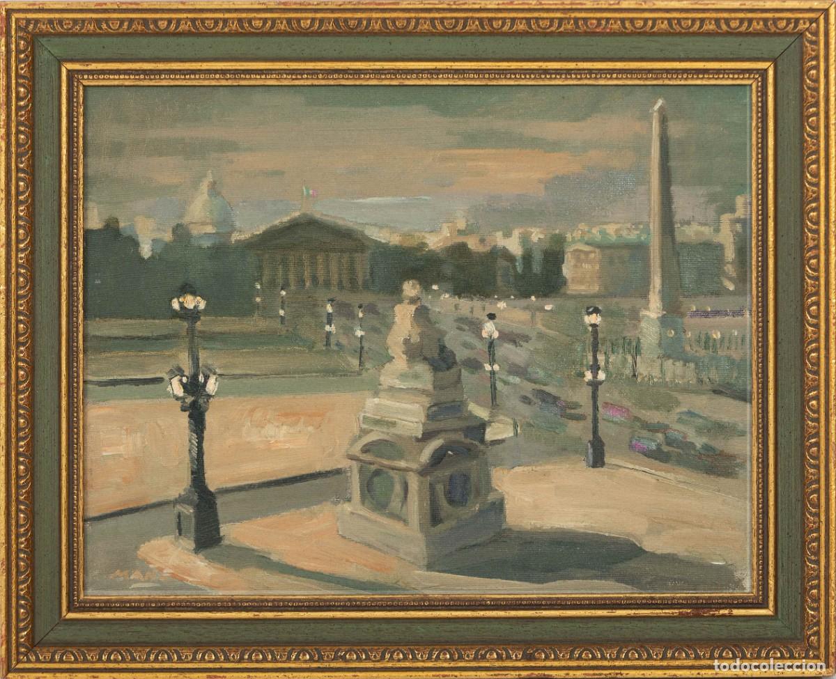 Arte: Pablo Ma&ntilde;&eacute; Garz&oacute;n (1921-2004). &Oacute;leo . Firmado