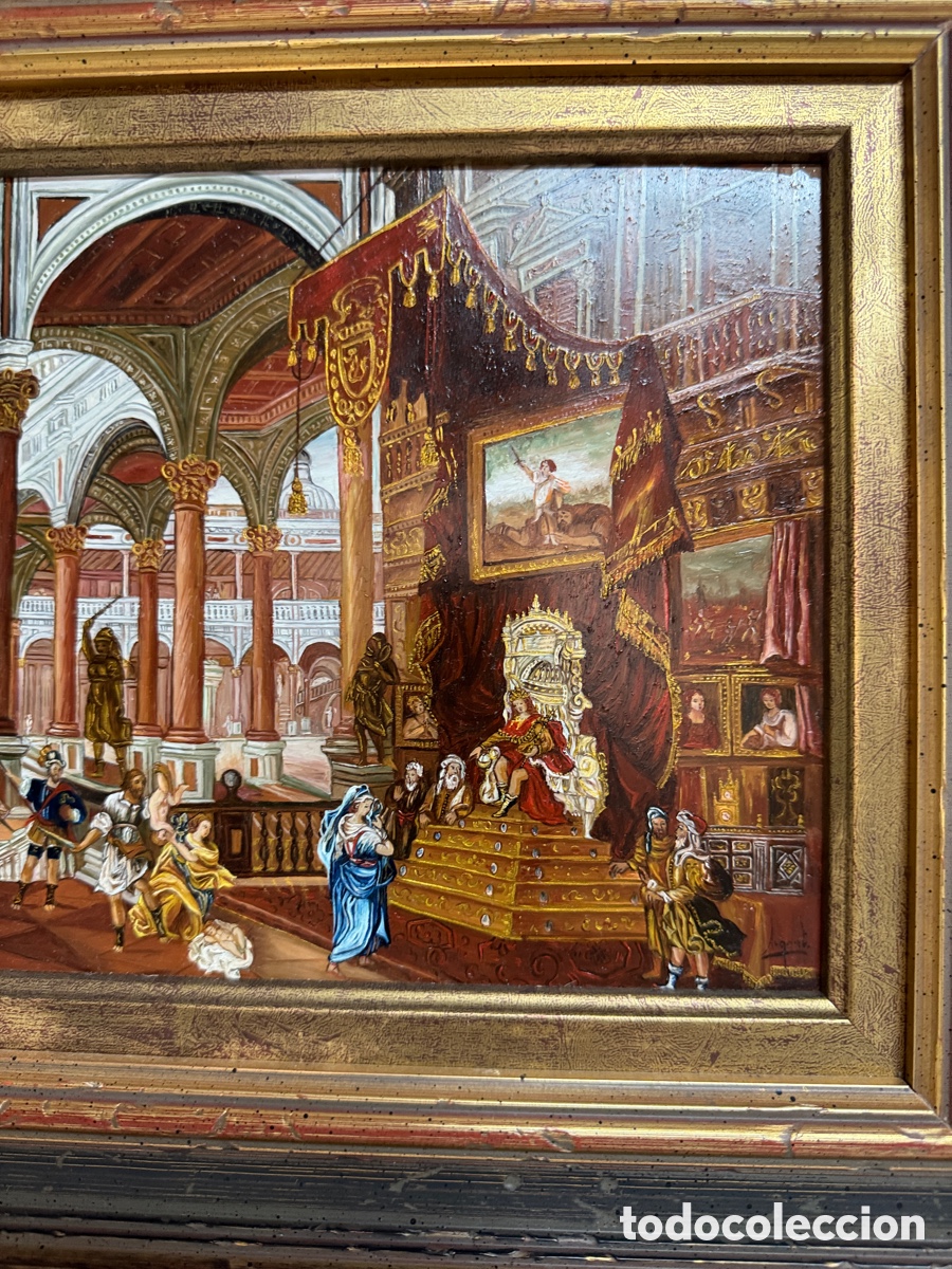 Arte: Argentina L&oacute;pez - &oacute;leo sobre tabla - Foto 3
