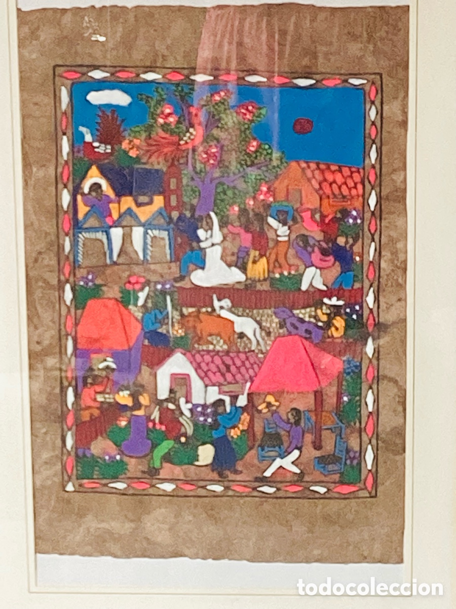 Arte: Cuadro costumbrista de M&eacute;xico, nuevo. - Foto 4