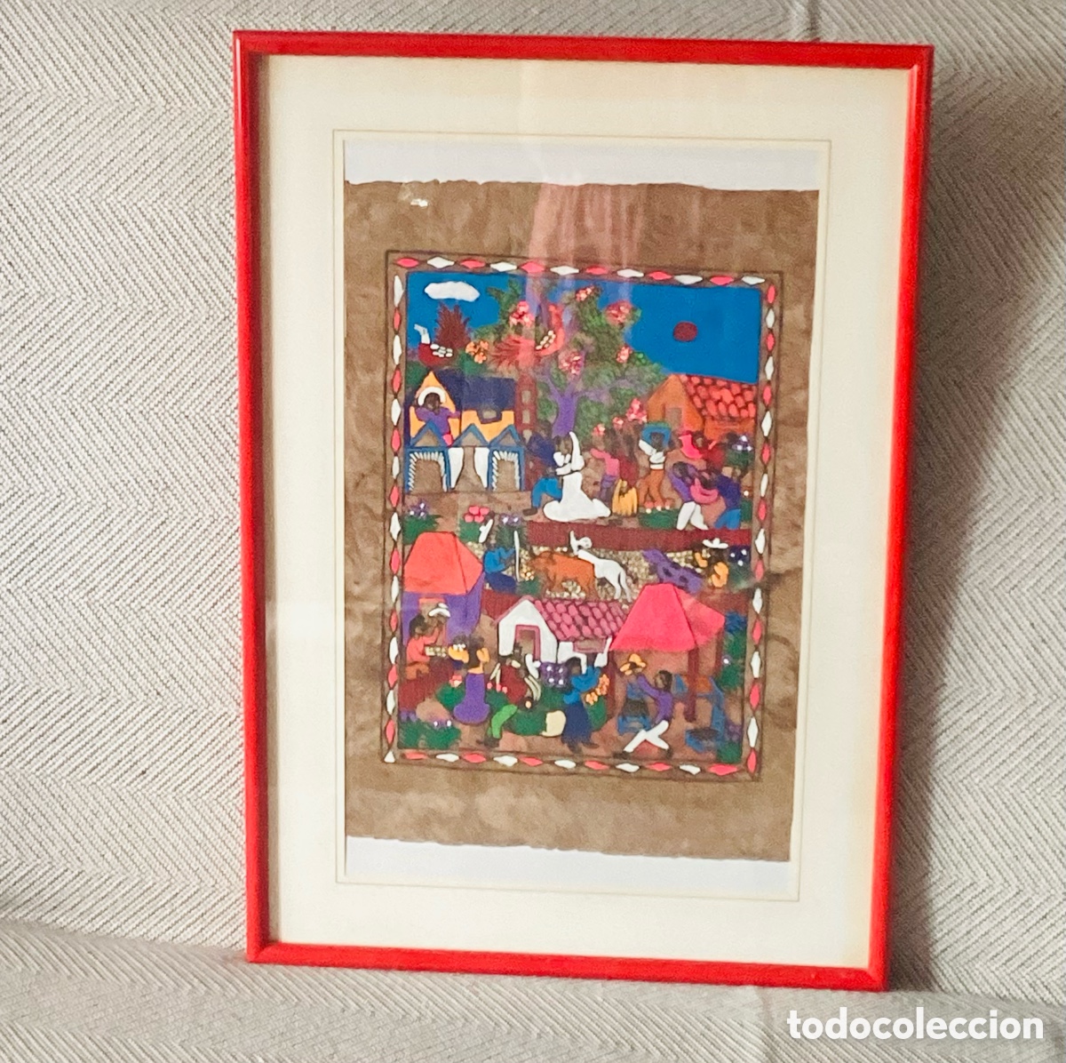 Arte: Cuadro costumbrista de M&eacute;xico, nuevo. - Foto 6
