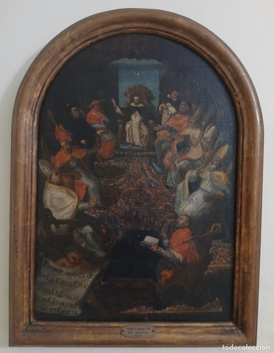 Art: CONCILIO / &Oacute;LEO SOBRE LIENZO / S. XVIII
