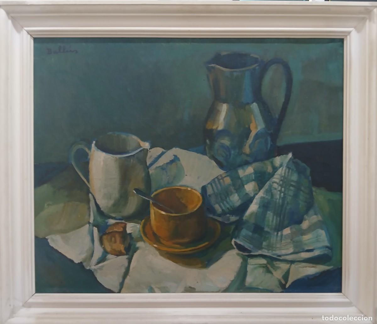 Arte: BODEG&Oacute;N AZUL / &Oacute;LEO SOBRE LIENZO - Foto 2