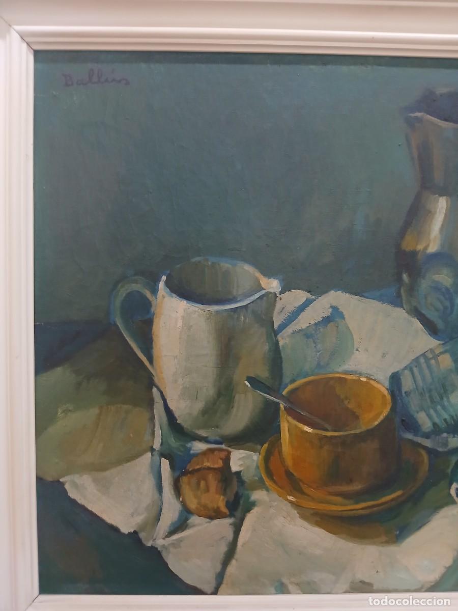 Arte: BODEG&Oacute;N AZUL / &Oacute;LEO SOBRE LIENZO - Foto 3