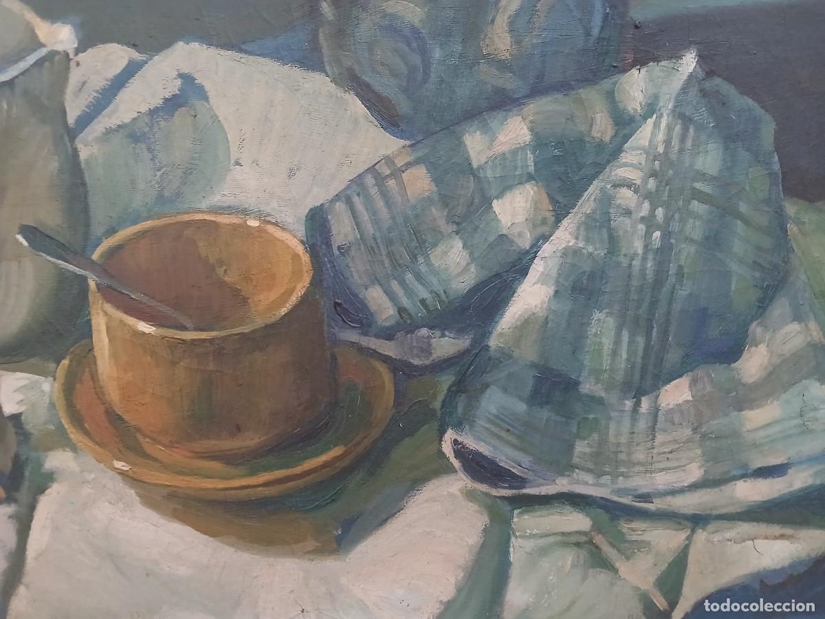 Arte: BODEG&Oacute;N AZUL / &Oacute;LEO SOBRE LIENZO - Foto 4