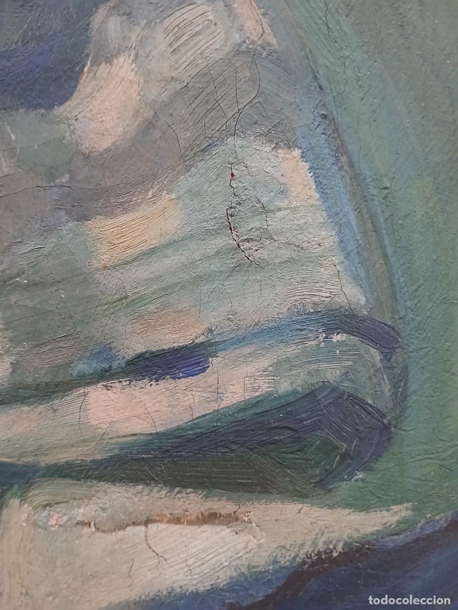 Arte: BODEG&Oacute;N AZUL / &Oacute;LEO SOBRE LIENZO - Foto 5