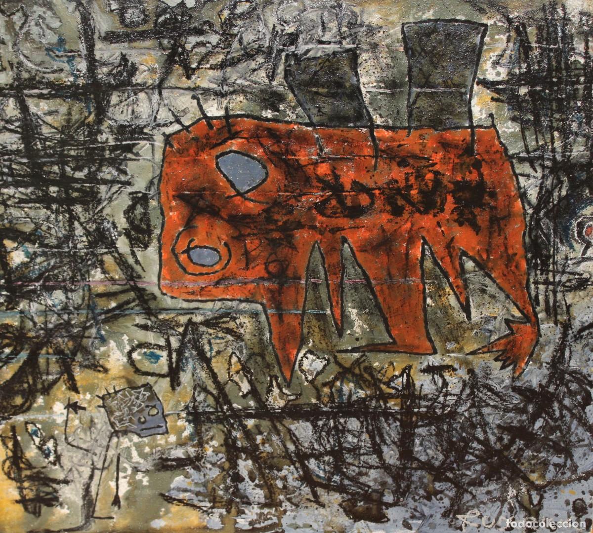 Arte: RODERICK WIKSTROM -Eric Bocanegra- (1980) ACRILICO SOBRE TELA. SIN TITULO
