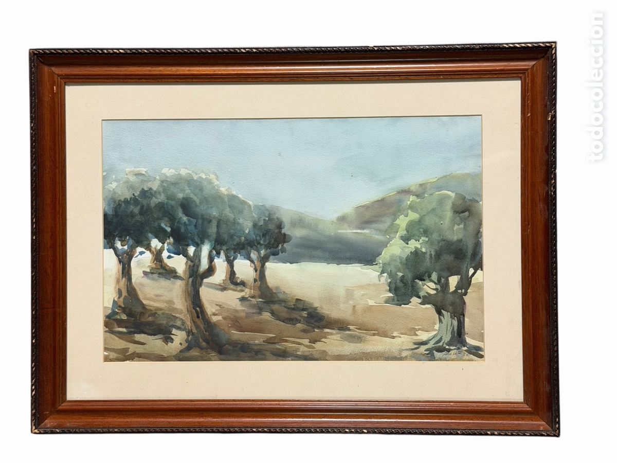 Arte: Pintura al &Oacute;leo Firmada y Enmarcada