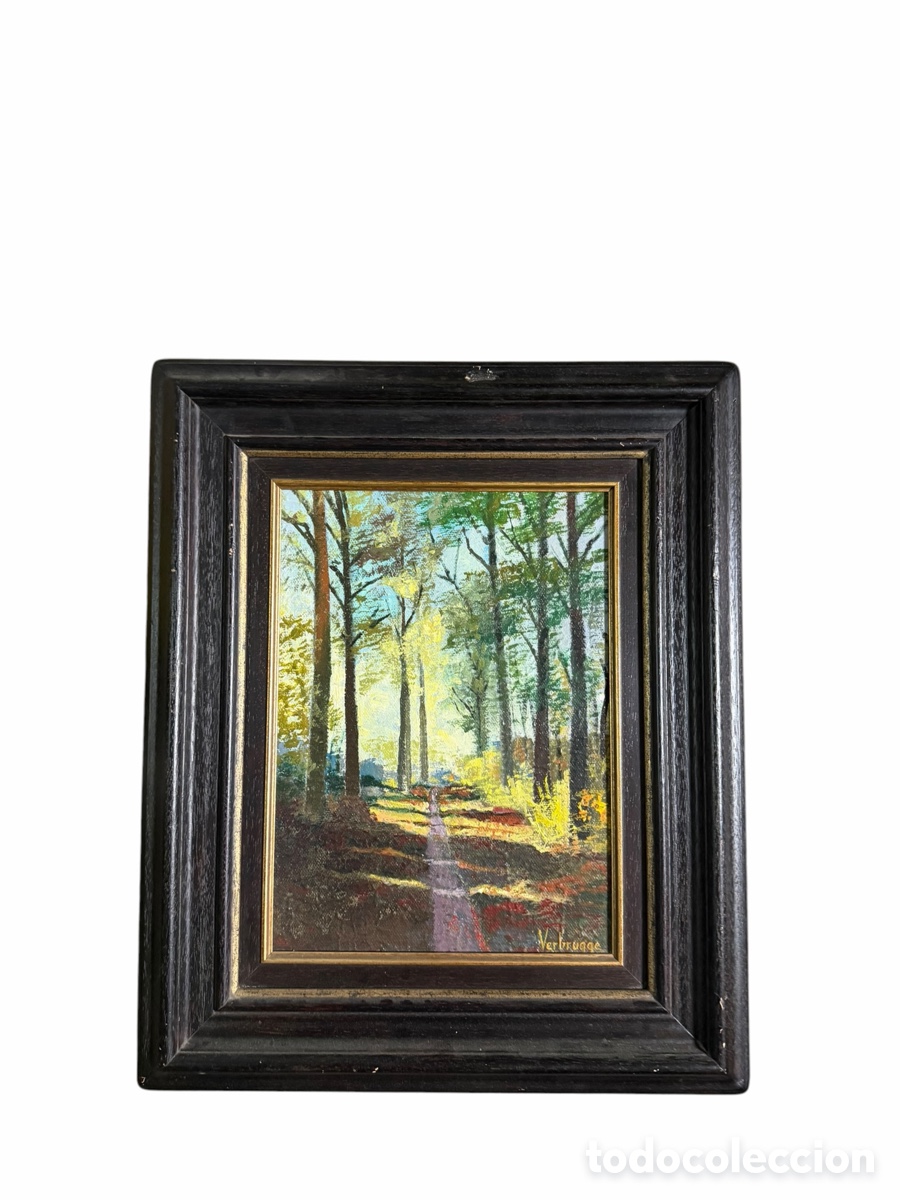 Arte: Pintura al &Oacute;leo Firmada y Enmarcada