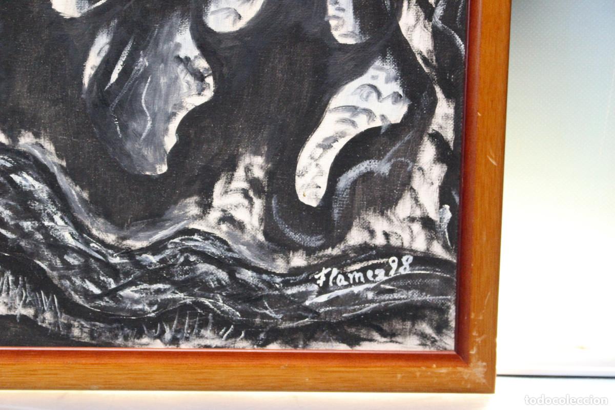 Arte: 34. &ldquo;Canicas&rdquo; y &ldquo;El Bosque&rdquo; Fl&aacute;mez. &Oacute;leos sobre tabla. - Foto 7
