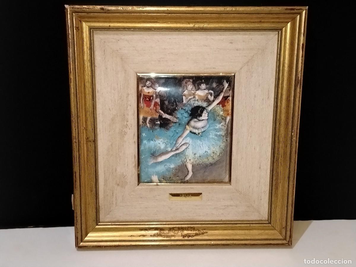 Arte: OBRA FAMOSA DEL PINTOR FR&Aacute;NCES EDGAR DEGAS(BAILARINA VERDE 1877-79)