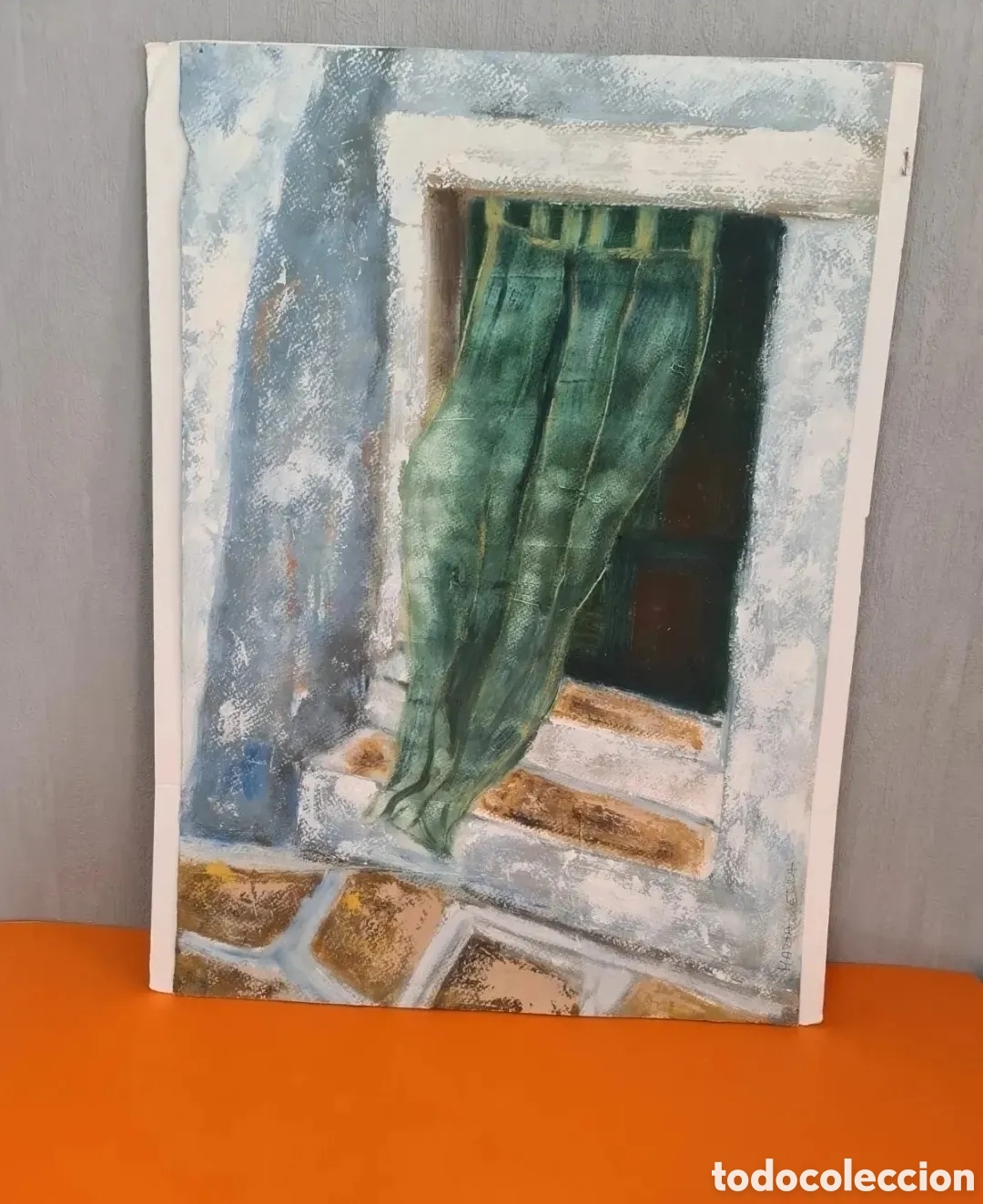 Arte: Precioso &oacute;leo, firmado por el autor