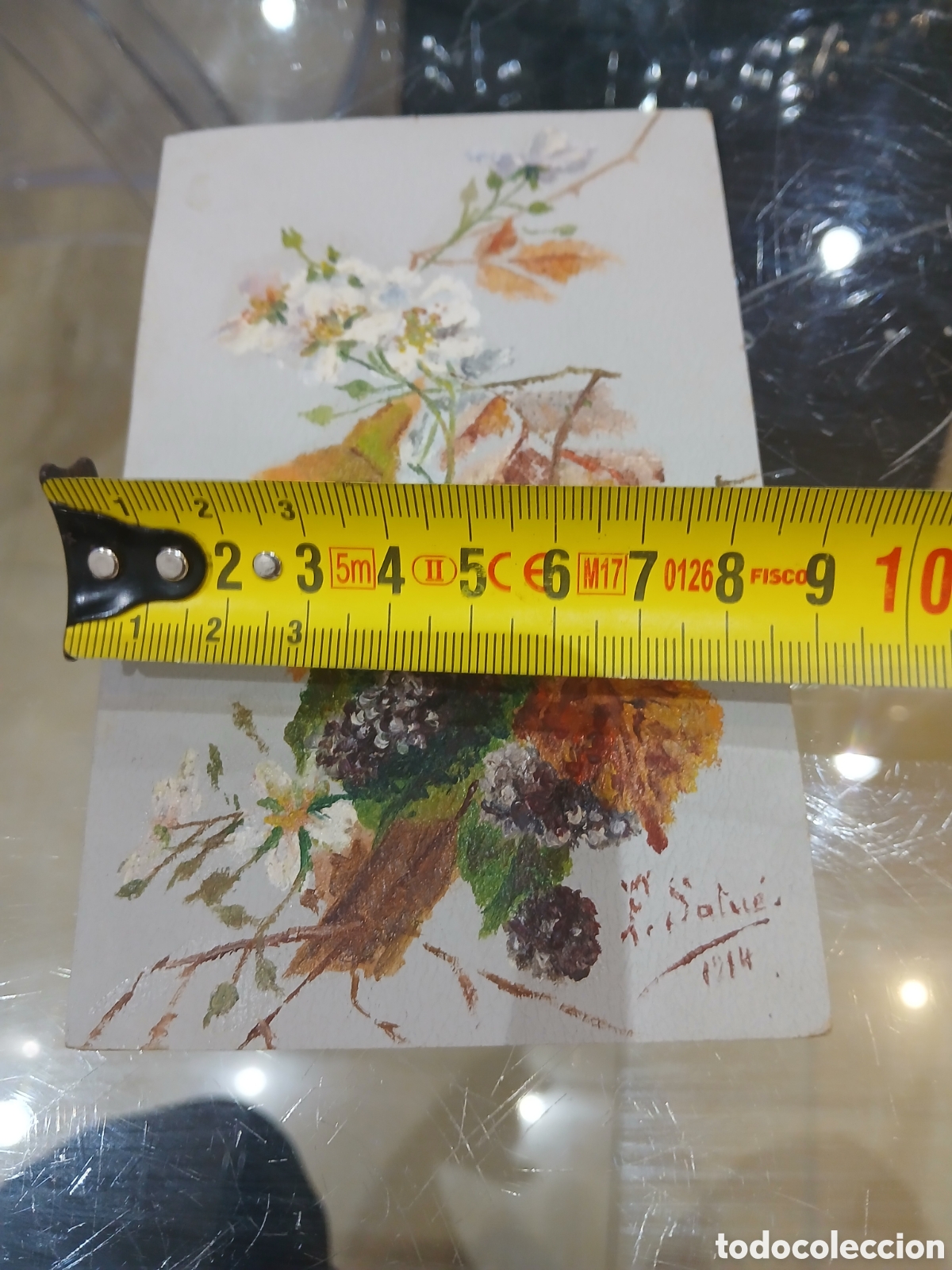 Arte: Postal pintada firmado - Foto 4