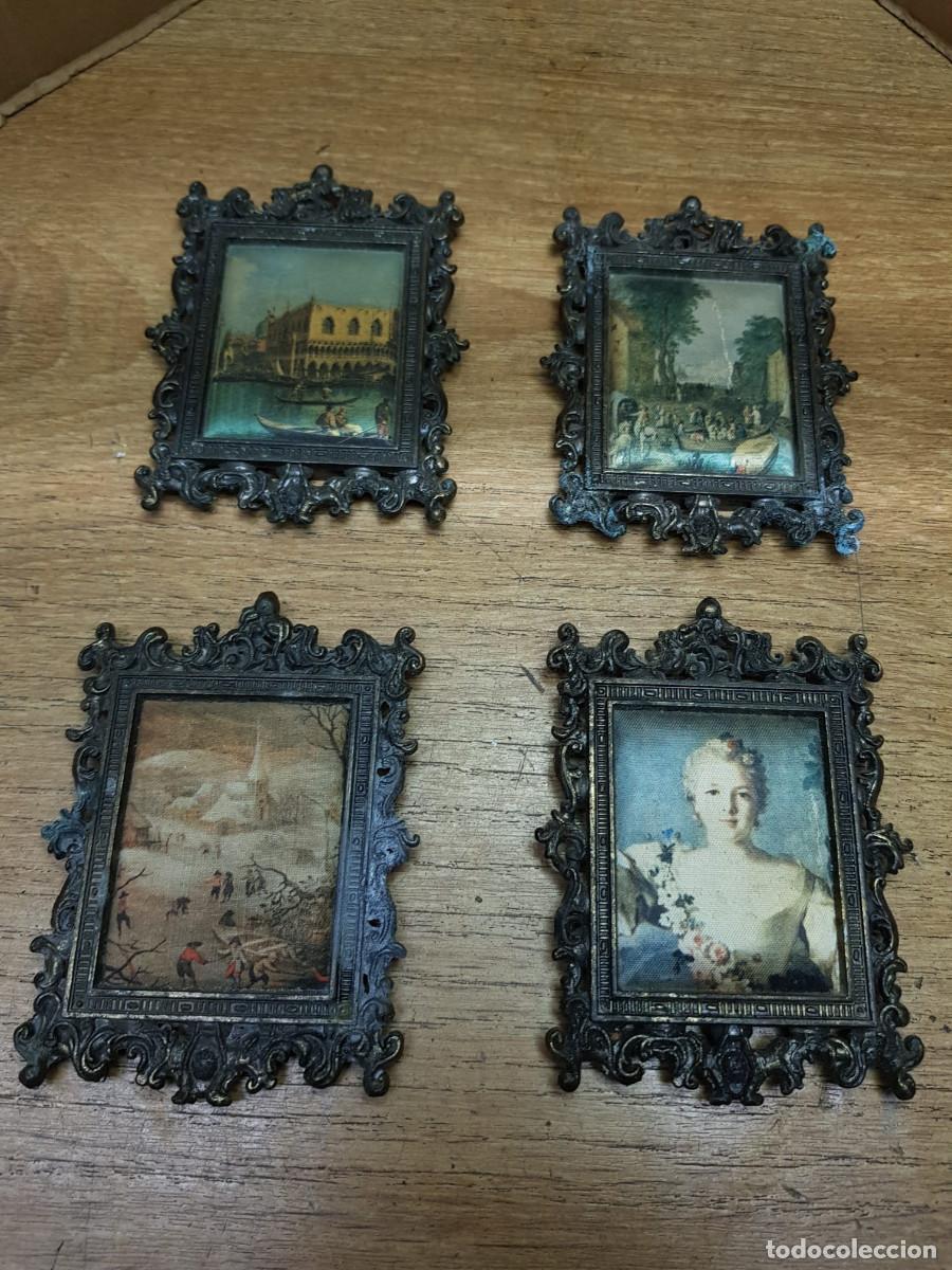 Arte: ANTIGUOS CUADROS CON FIGURAS DE VENECIA