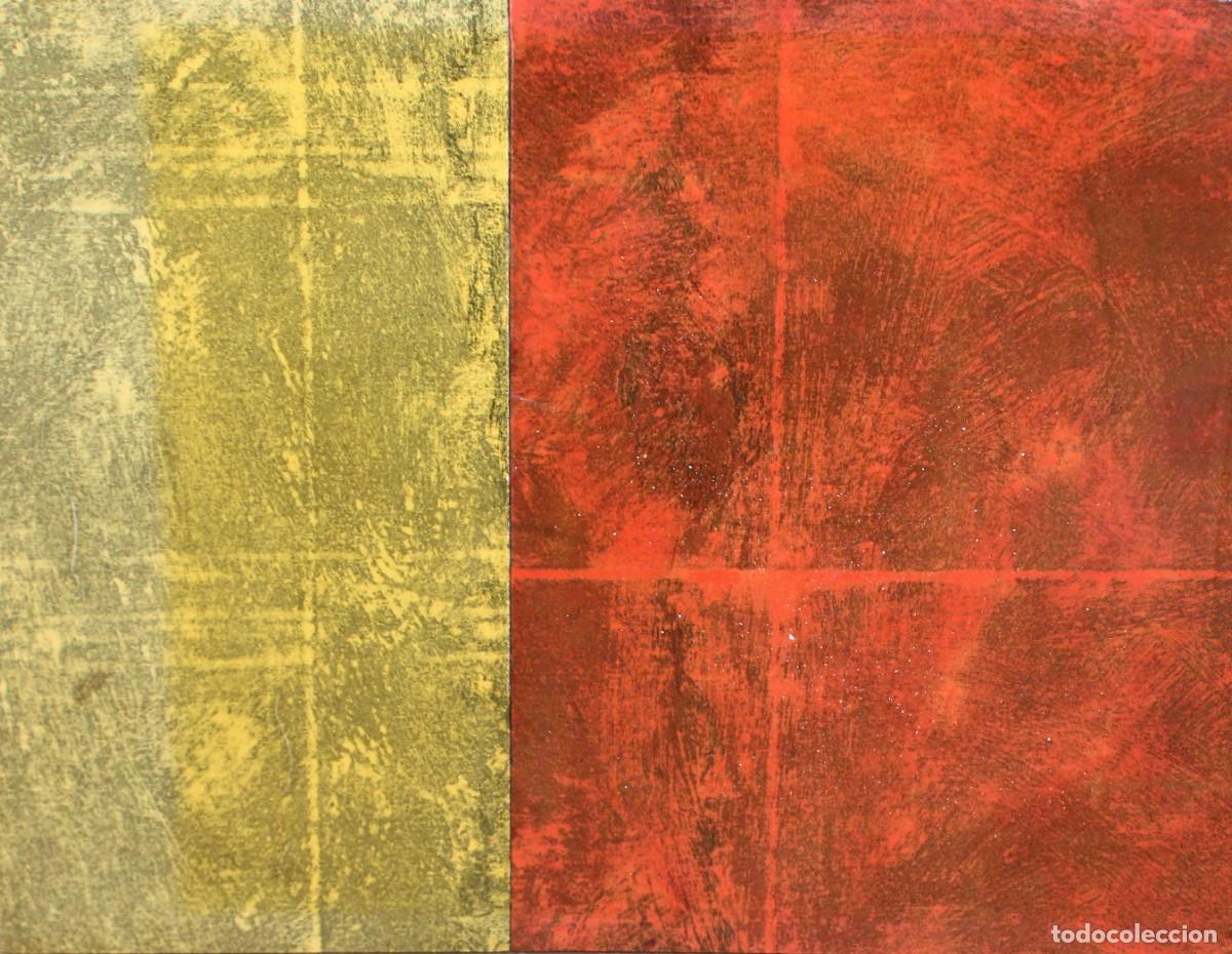 Arte: FERNANDO Y&Aacute;&Ntilde;EZ (XX) ACRILICO SOBRE LIENZO TITULADO REQUIEM V