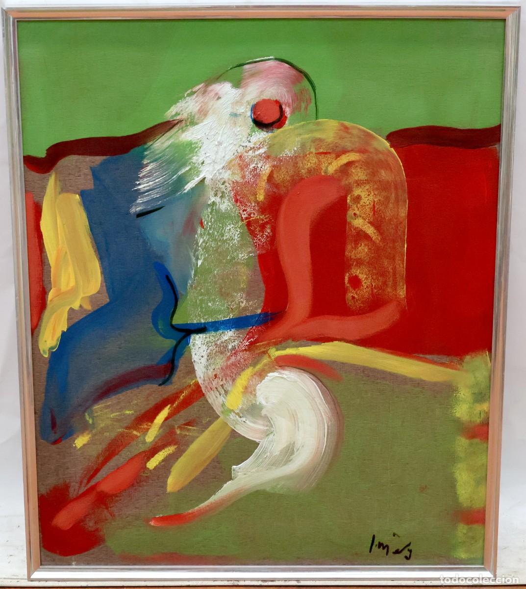 Arte: CARLOS MENDEZ (Buenos Aires, 1943) ACRILICO SOBRE TELA TITULADO AIDO VI