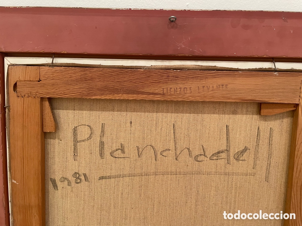 Arte: Cuadro original Planchadell - firmado - 1981 - Foto 5