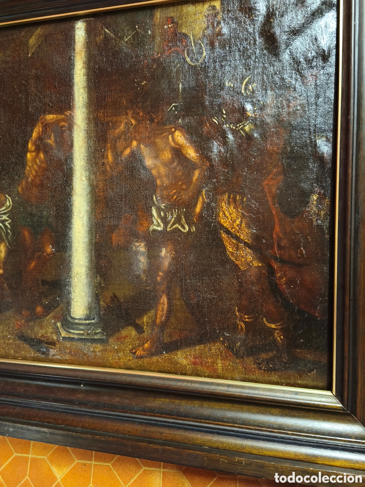 Arte: Jes&uacute;s recogiendo las vestiduras