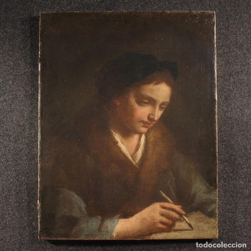Arte: Pintura antigua, retrato italiano del siglo 17