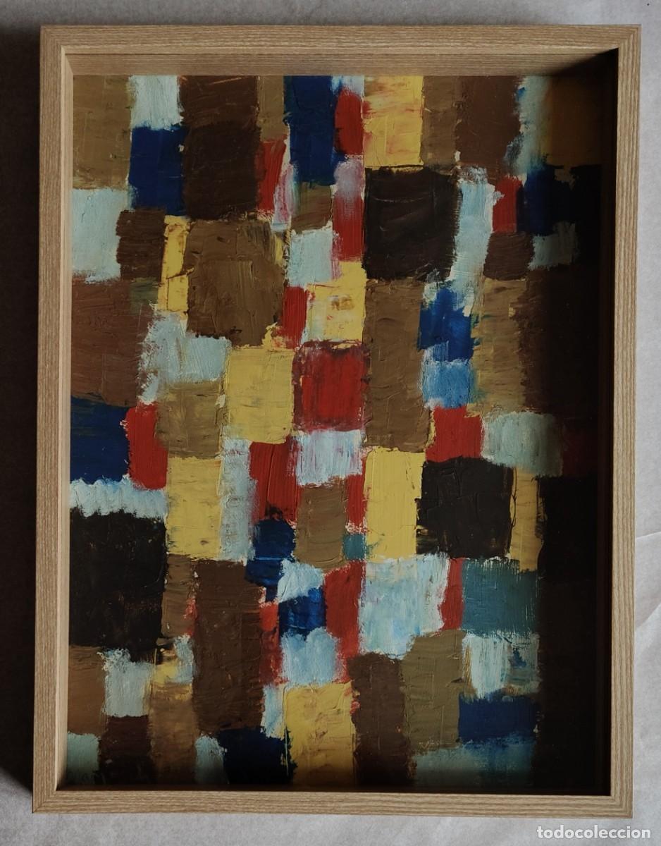 Arte: Martin Johannes Scholkmann (1938&ndash;2013): &oacute;leo sobre tabla, firmado, 1971