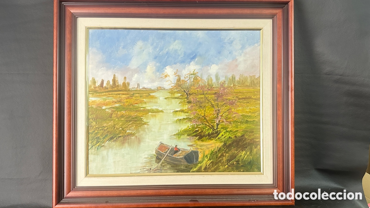 Arte: Oleo sobre lienzo. Firmado Rivalta