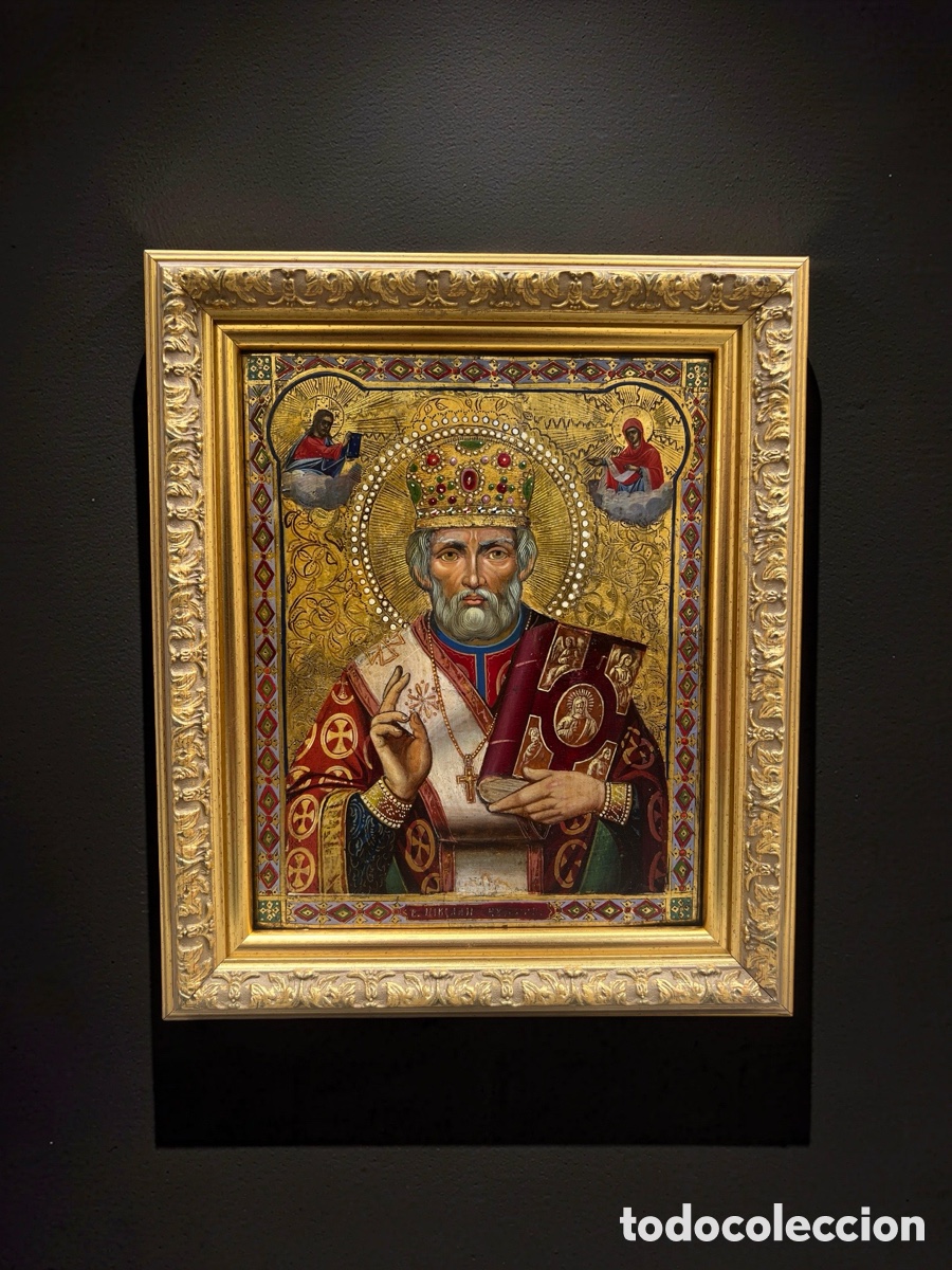 Arte: SAN NICOLAS (SIGLO XIX) ICONO