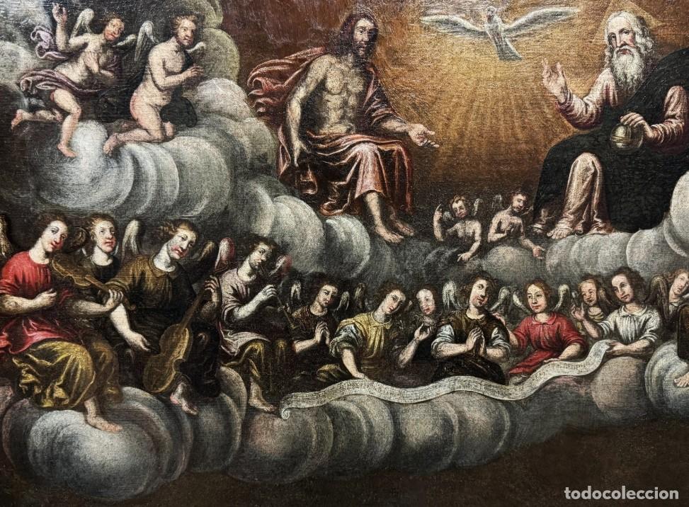 Arte: Escuela del Per&uacute; (c. 1750) - La Corte Celestial - XL - Foto 2