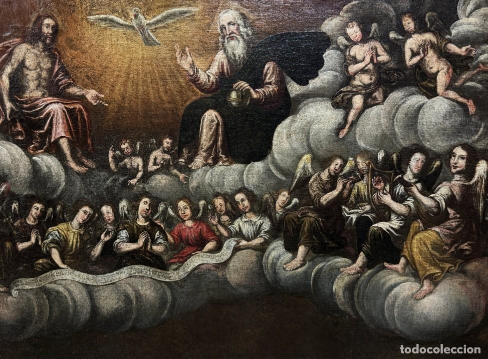 Arte: Escuela del Per&uacute; (c. 1750) - La Corte Celestial - XL - Foto 3