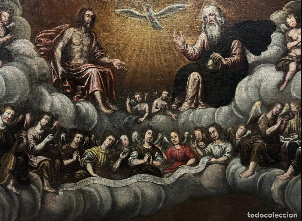 Arte: Escuela del Per&uacute; (c. 1750) - La Corte Celestial - XL - Foto 5