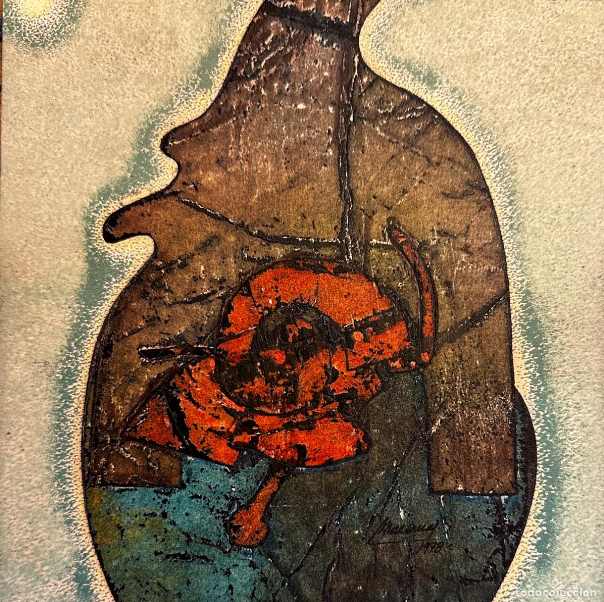 Arte: JOSEP MASSANES - T&Eacute;CNICA MIXTA SOBRE PAPEL -