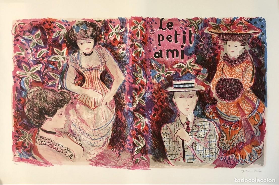 Arte: Emilio Grau Sala (1911-1975) - Magn&iacute;fica litograf&iacute;a sobre papel