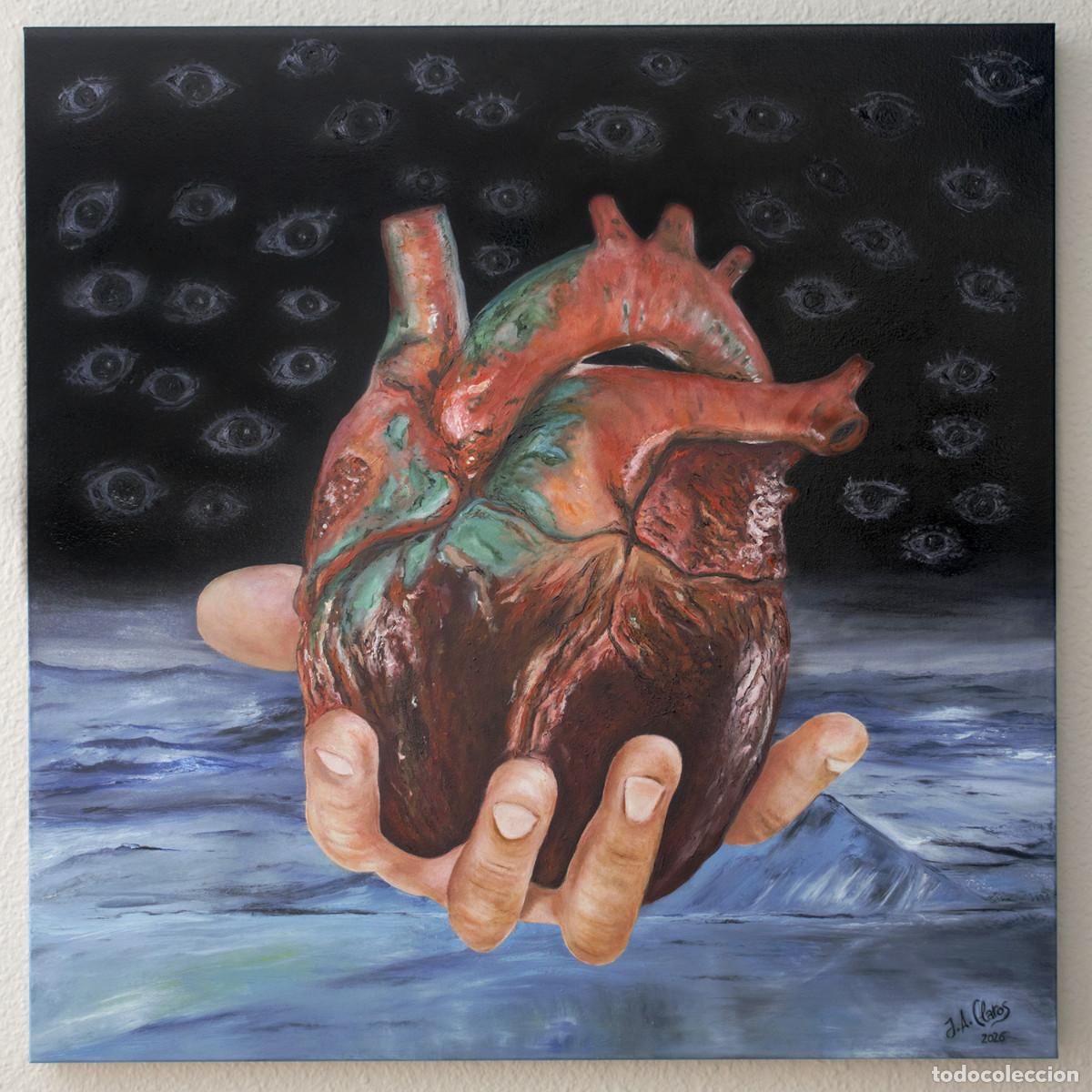Arte: Pintura al &oacute;leo. Muerte y vida. M&iacute;stico. Naturaleza. T&iacute;tulo: El fin del origen