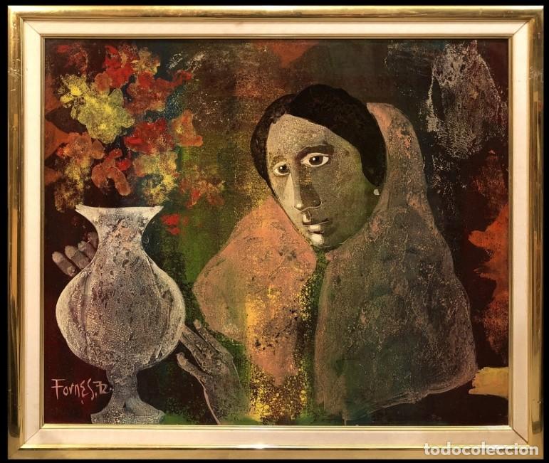 Arte: Pau Llu&iacute;s Forn&eacute;s Isern (1930-2006) - Pagesa de Mallorca