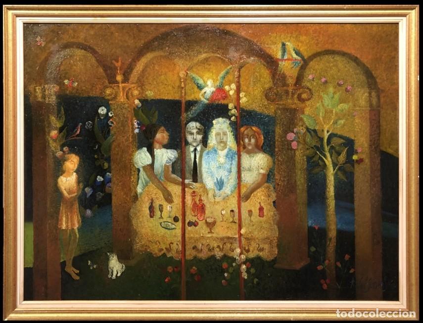 Arte: Anatolij Kljutschinski (1938) - La cena de los extranjeros
