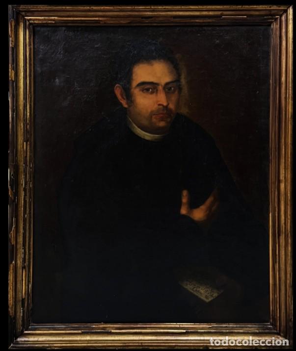 Arte: Escuela Andaluza (XVII-XVIII) - Retrato del Padre Benito Bernardo, Catedral de Teolog&iacute;a de Cabra