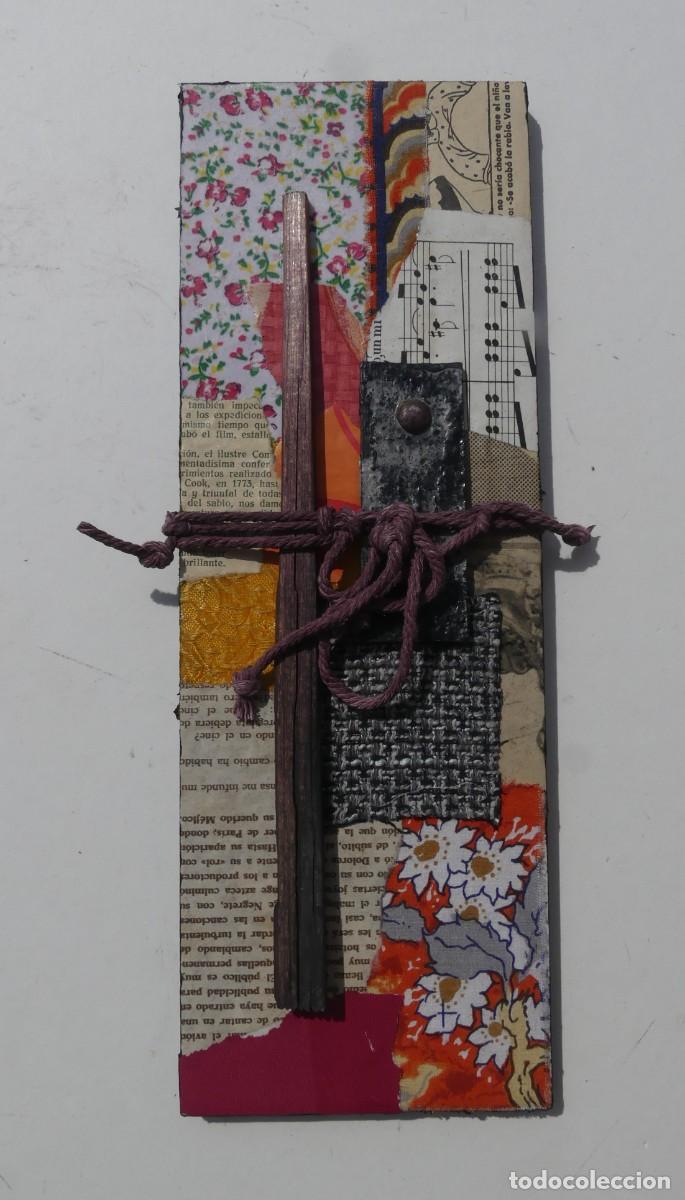 Arte: PINTURA - ESCULTURA ABSTRACTA DE JOSE SANZ SALA REALIZADA SOBRE PLACA DE GRES ( PAGO POR BIZUM)