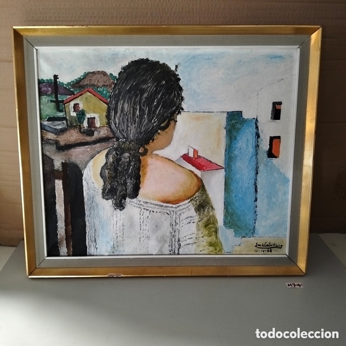 Arte: &Oacute;leo firmada por Jos&eacute; Castellano