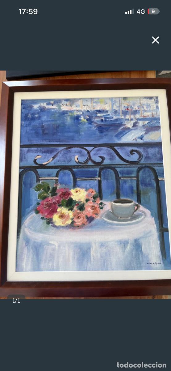 Arte: Oleo de Pilar L&oacute;pez bodeg&oacute;n